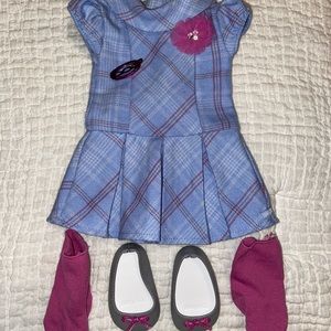 american girl sweet school dress